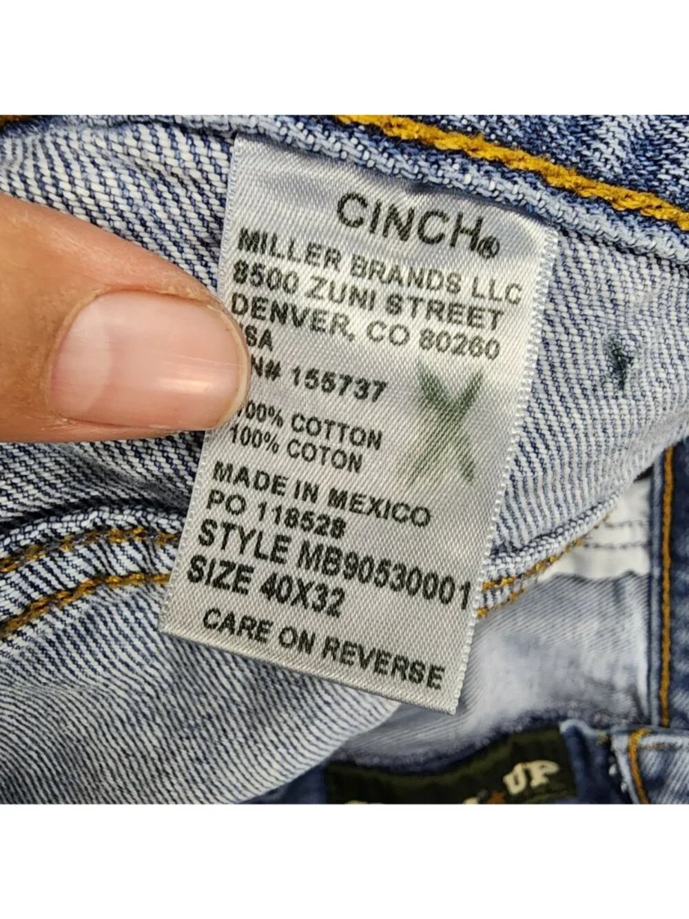 Cinch size mens